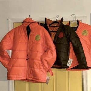 3/$50 bundle LivingLavish 2 Orange w/h yellow & 1 green/orange logo now $35-$25